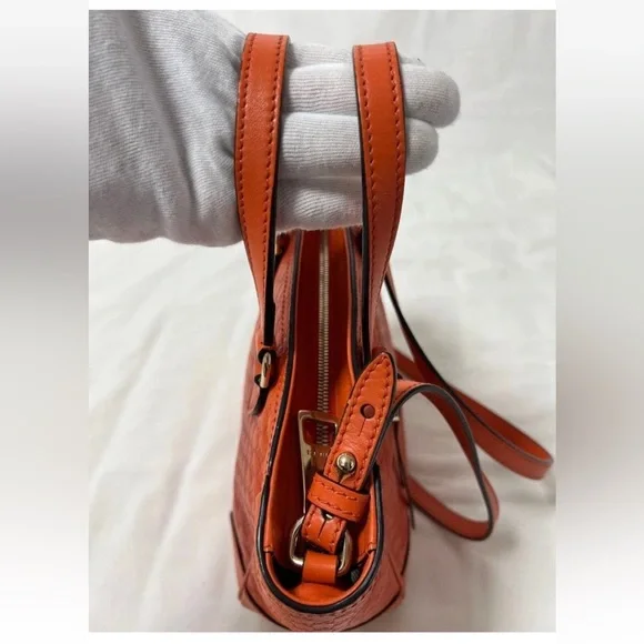 Gucci Vibrant Orange Tote Bag - Picture 4 of 16